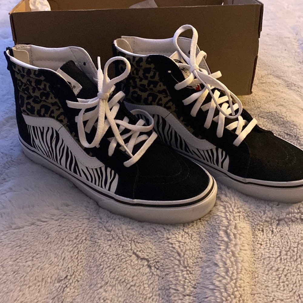 Vans Animal Print High Tops🦓🐆